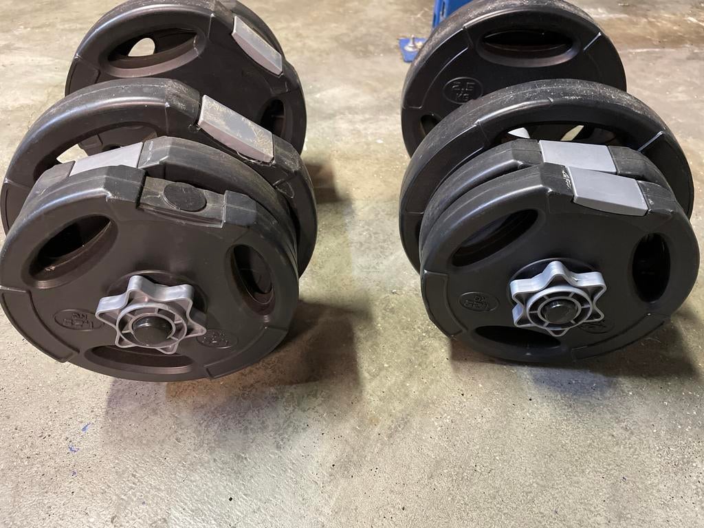 Verstelbare dumbbells voor thuistraining - Biceps trainen, Ophalen, Gebruikt, Armen, Dumbbell