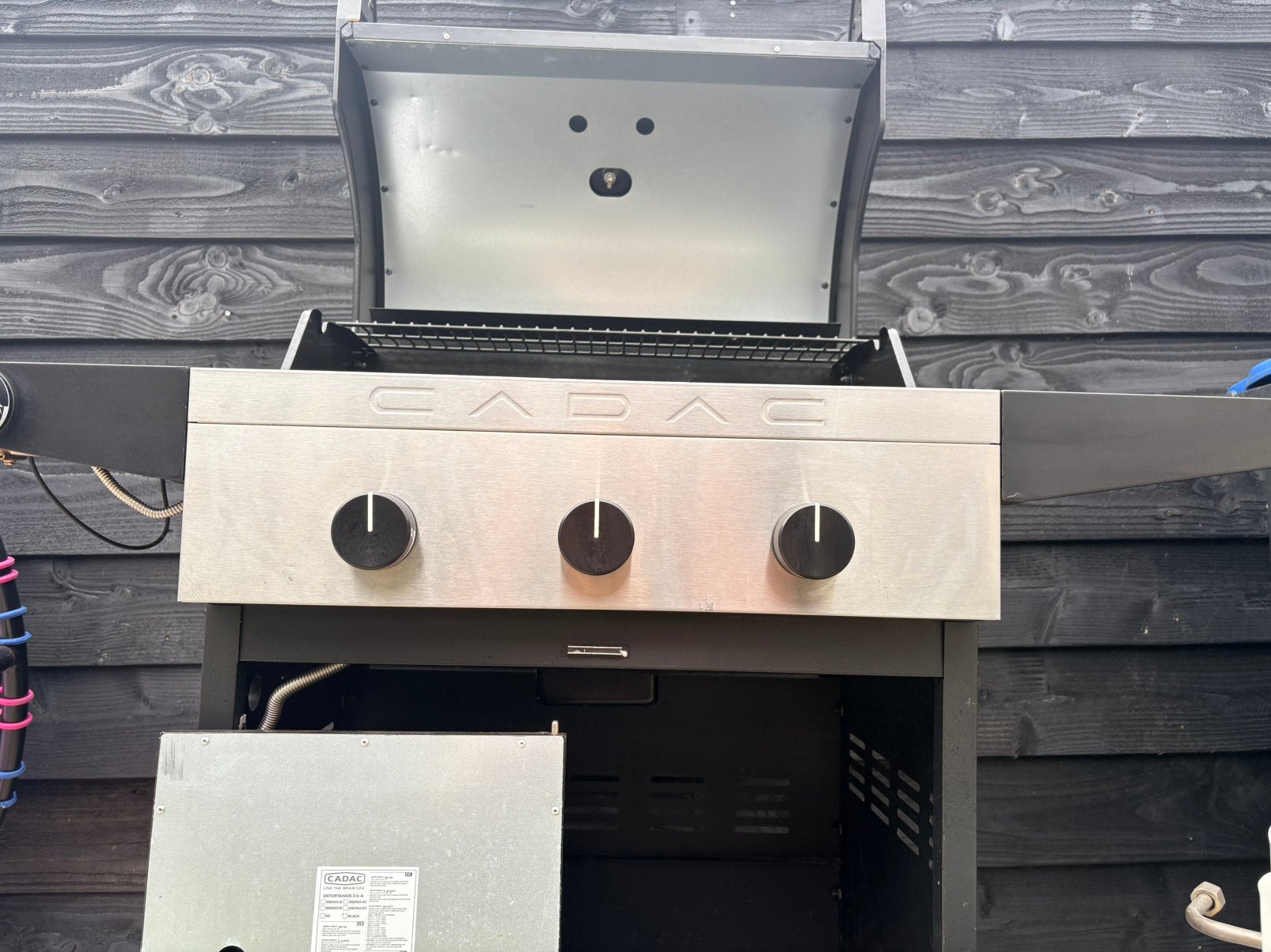 BBQ Cadac Entertainer 3 z.g.a.n., Ophalen, Zo goed als nieuw