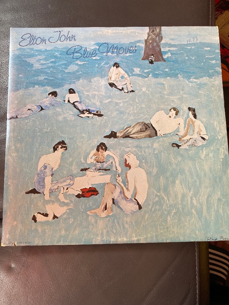 Elton John - Blue Moves Dubbel-LP (1976), Gebruikt, Ophalen of Verzenden, 12 inch, Dubbel-LP