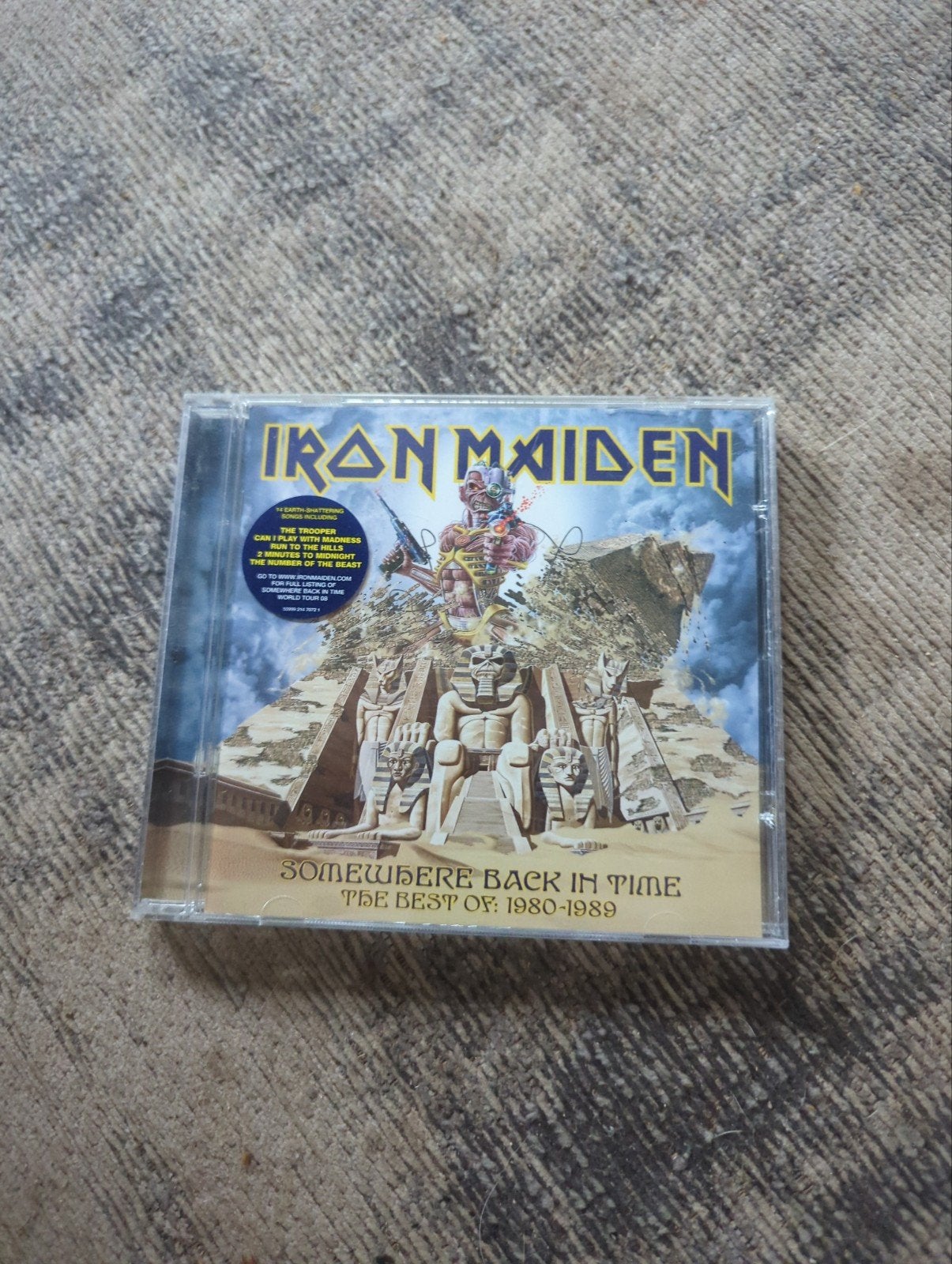 Iron Maiden - Somewhere Back In Time, Cd's en Dvd's, Ophalen of Verzenden