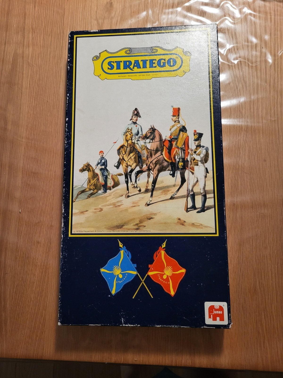 Stratego bordspel van Jumbo - Klassiek strategiespel, Een of twee spelers, Ophalen of Verzenden, Gebruikt, Jumbo