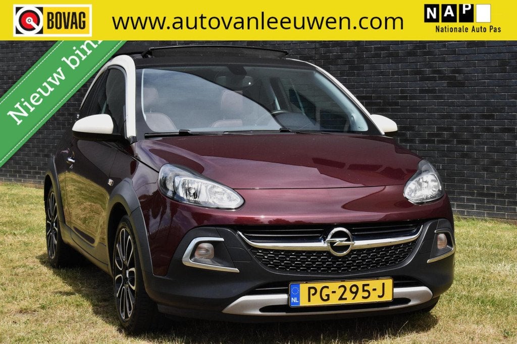 Opel ADAM 1.0 Turbo Rocks Cabriolet CARPLAY/LEDER/STOELVW/ET, Auto's, Opel, Voorwielaandrijving, ADAM, Euro 6, 1041 kg