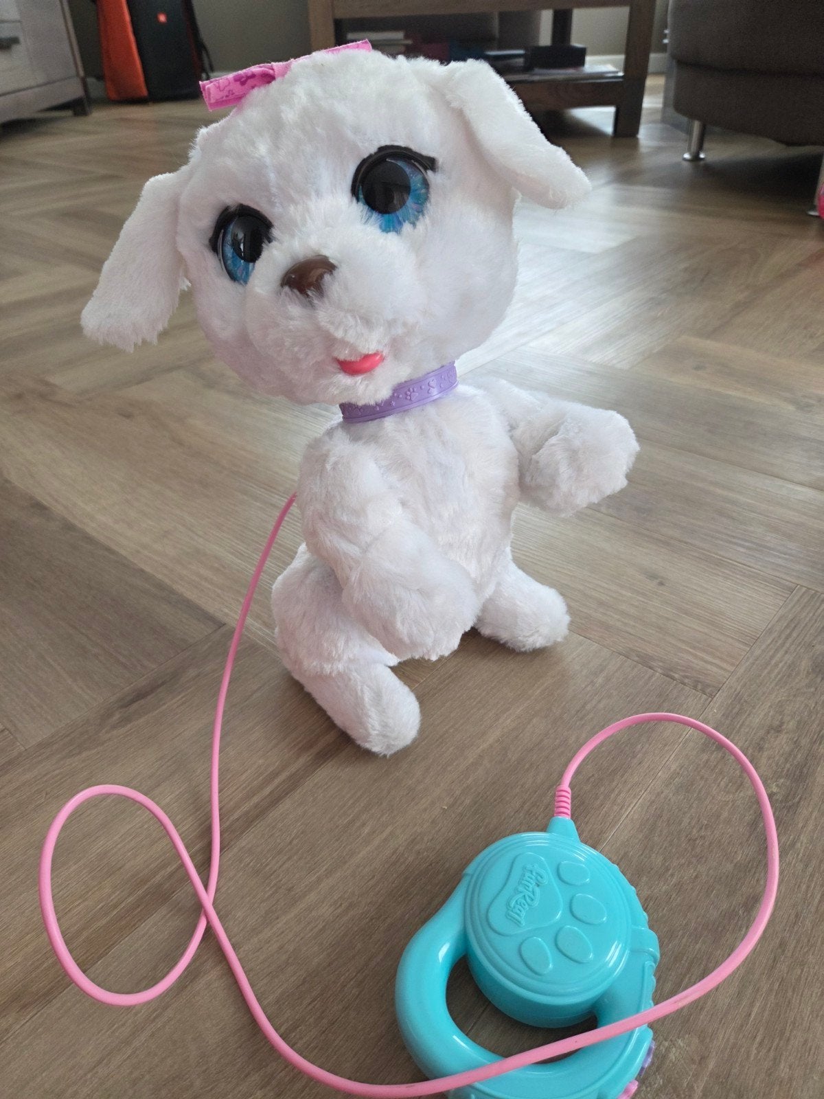 FurReal Friends Speelgoedhondje met riem, Ophalen of Verzenden, Zo goed als nieuw, Meisje