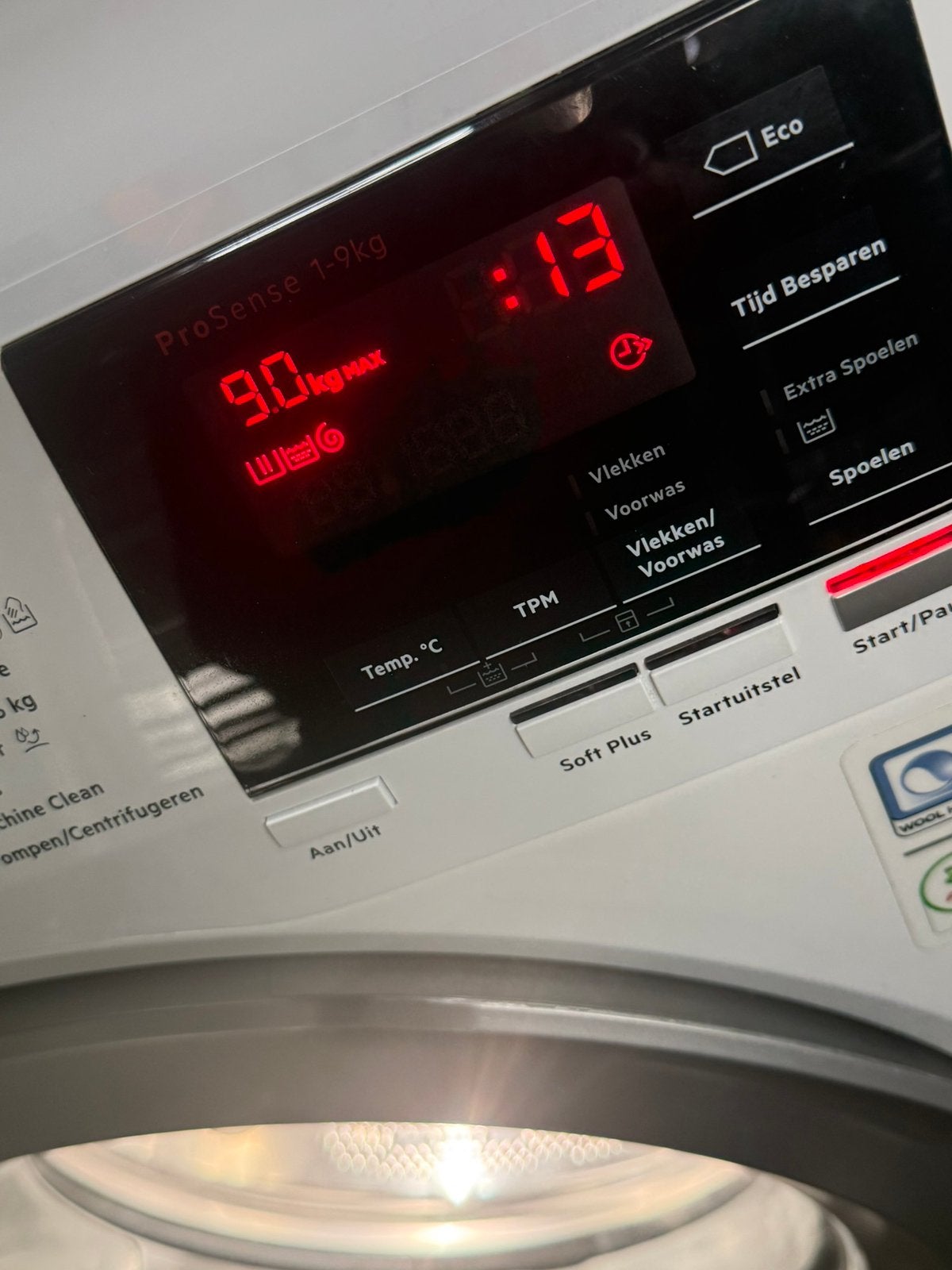 AEG WASMACHINE 9KG PROSENSE IZGS, Witgoed en Apparatuur, Wasmachines, 1200 tot 1600 toeren, 8 tot 10 kg, Ophalen of Verzenden