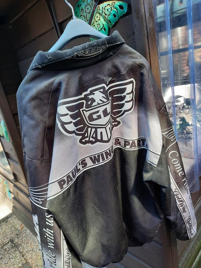 Goldwing jas extra bescherming., Motoren, Kleding | Motorkleding, Ophalen, Tweedehands, Jas | textiel