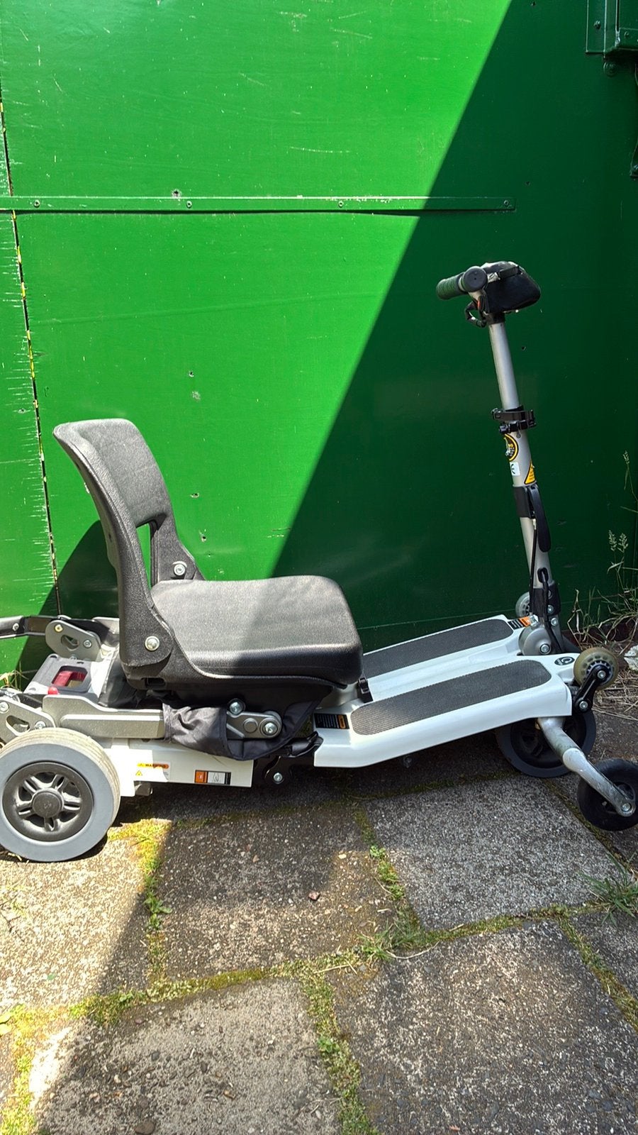 Luggi opvouw bare scootmobiel zgst, Diversen, Brommobielen en Scootmobielen, Ophalen, Gebruikt, 15 km of minder, 11 t/m 15 km/u