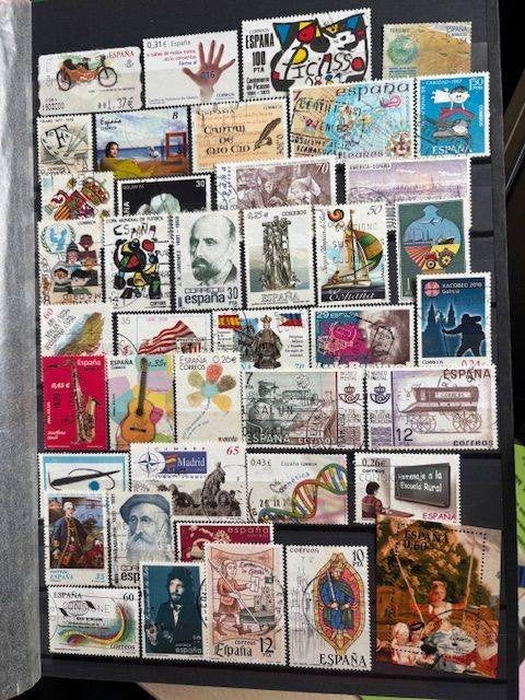 postzegels Spanje, Ophalen of Verzenden, Gestempeld