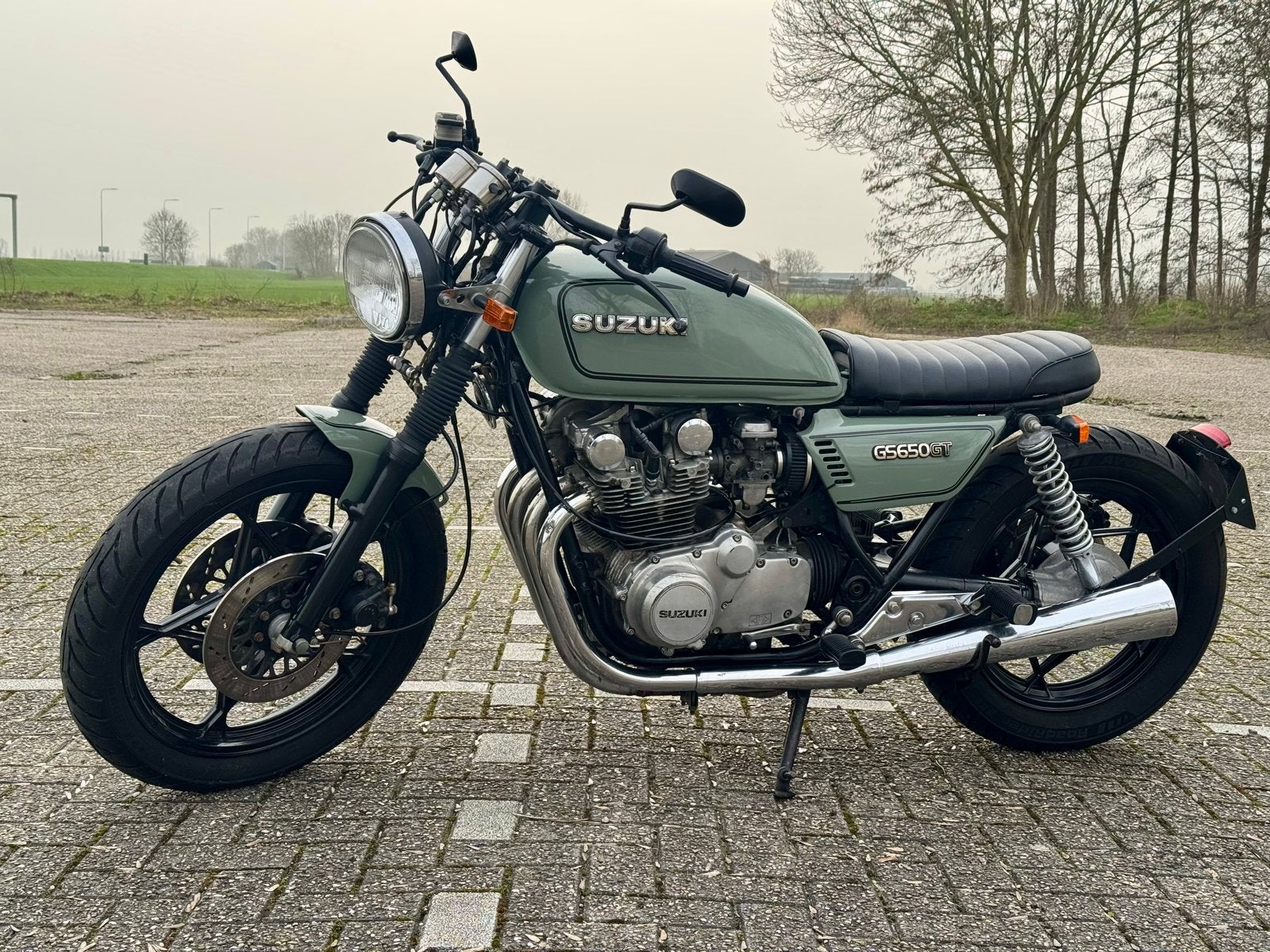 Suzuki GS650GT Oldtimer - Unieke Cafe Racer uit 1983