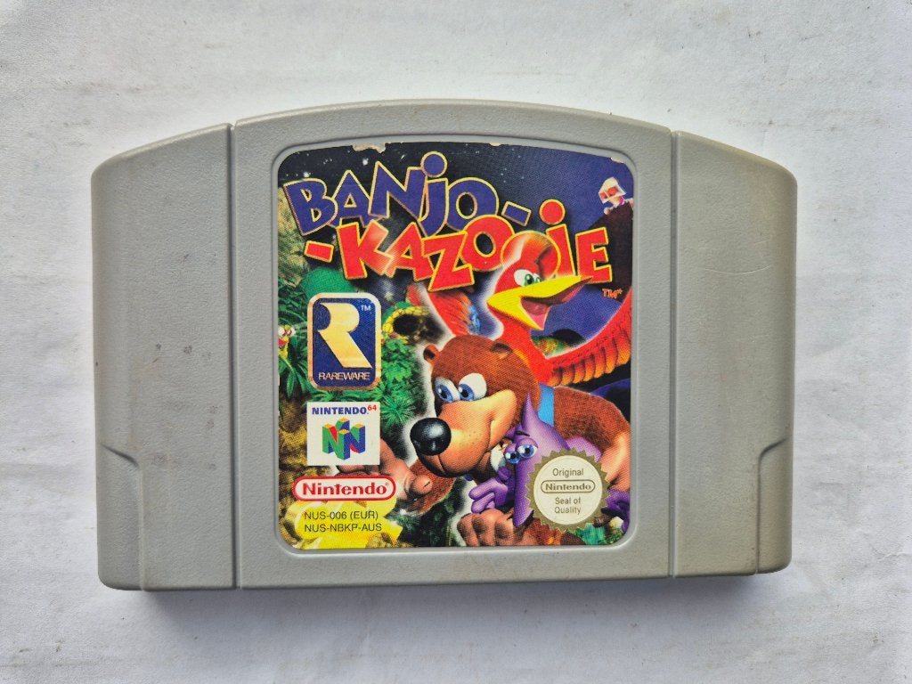 BANJO-KAZOOIE, Spelcomputers en Games, Gebruikt, 1 speler, Ophalen of Verzenden, Vanaf 3 jaar