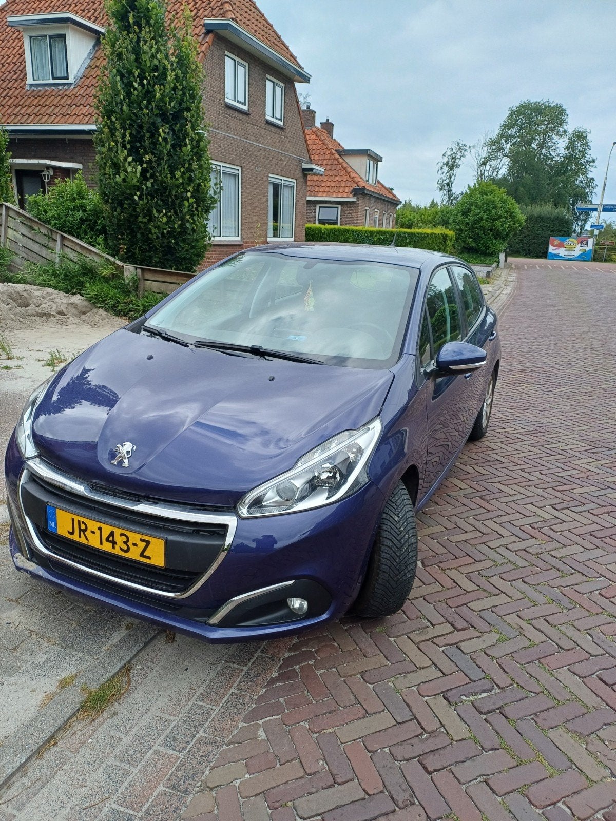Peugeot 208 1.2 VTI 60KW/82PK 5-D 2016 Blauw, Auto's, Voorwielaandrijving, 31 €/maand, 1199 cc, Blauw