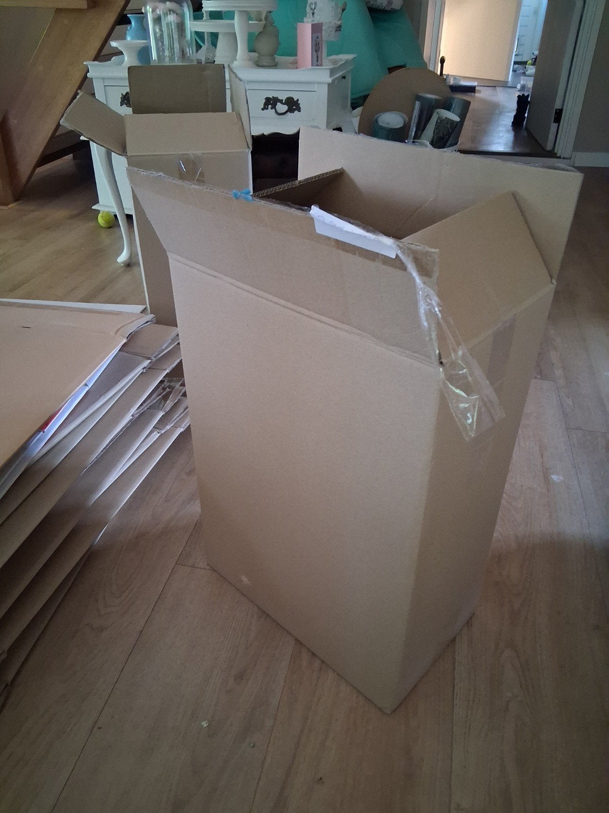 100 verhuisdozen, Ophalen, Doos, 40 tot 60 cm, 50 tot 75 cm