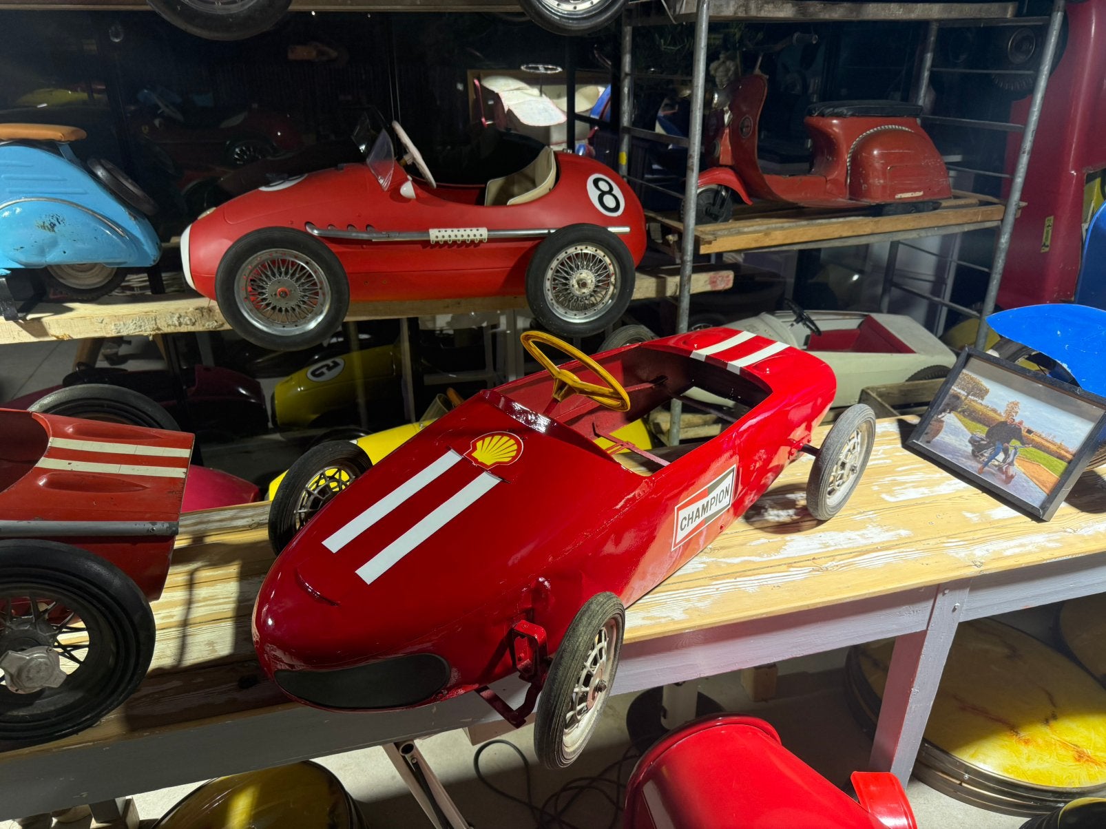 Morellet Geurineau Sharknose Ferrari 1961 Trapauto, Ophalen of Verzenden, Gebruikt