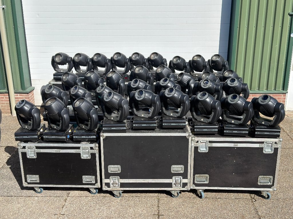 19x coemar ProWash 250 LX, 13x coemar ProSpot 250 LX, Ophalen, Gebruikt, Licht