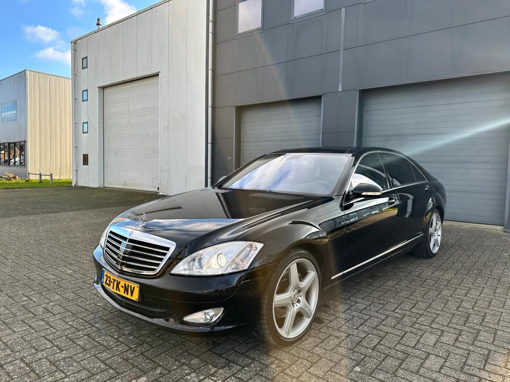 Mercedes-Benz S-klasse 320 CDI Lang Prestige Plus Designo Vo, Auto's, Automaat, Achterwielaandrijving, Gebruikt, Zwart
