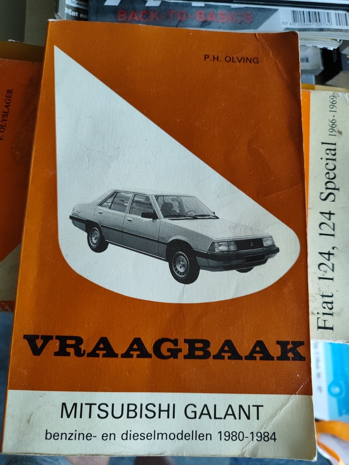 Vraagbaak Mitsubishi Galant benzine- en dieselmodellen, Boeken, Ophalen of Verzenden, Gelezen, Mitsubishi, P.H. Olving