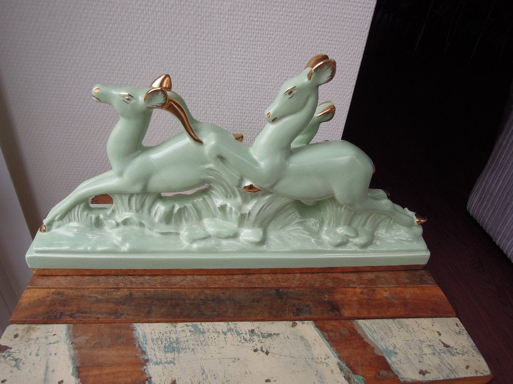 ODYV, Overige onderwerpen, Art deco, Geglazuurd, Ophalen of Verzenden
