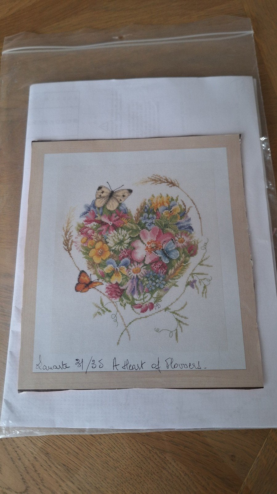 Borduurpakket merk Lanarte., Hobby en Vrije tijd, Borduren en Borduurmachines, Ophalen of Verzenden, Nieuw, Borduurpakket