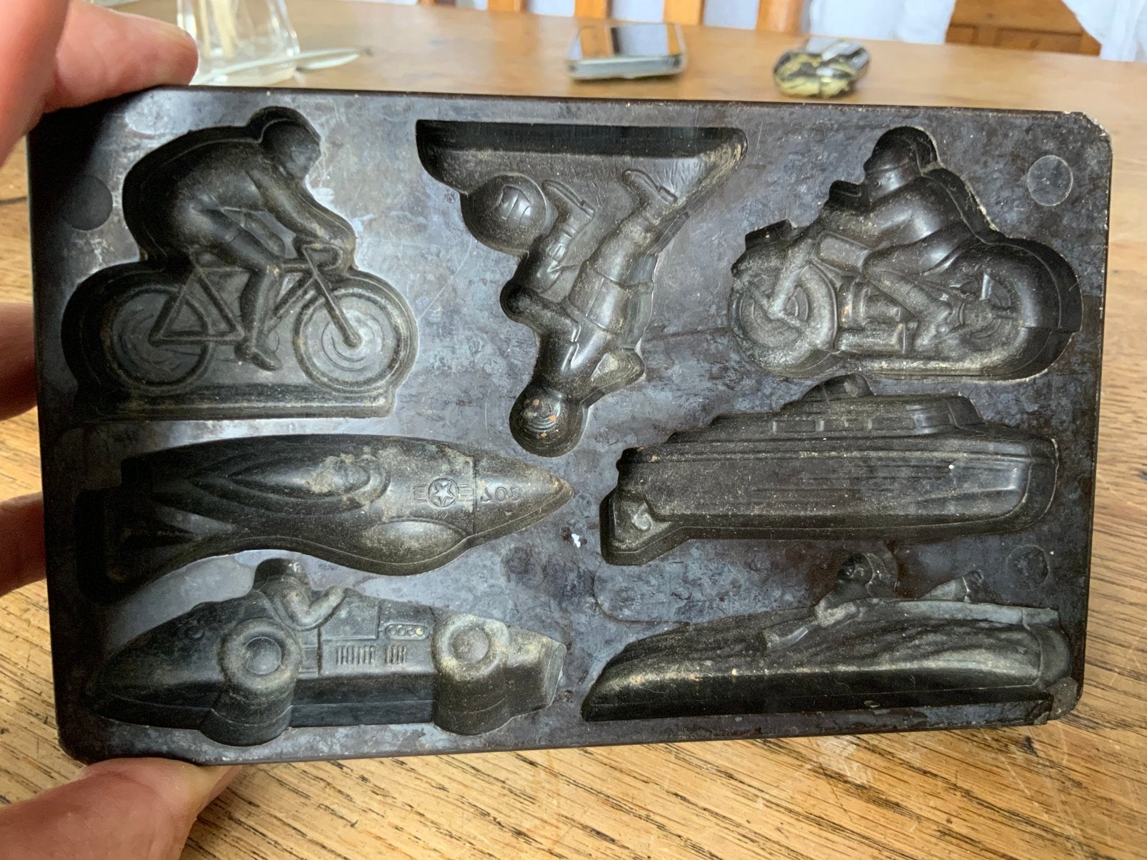 Antiek Bakelieten Chocoladevorm Jaren ‘30 Marco 136 A, Antiek en Kunst, Ophalen of Verzenden