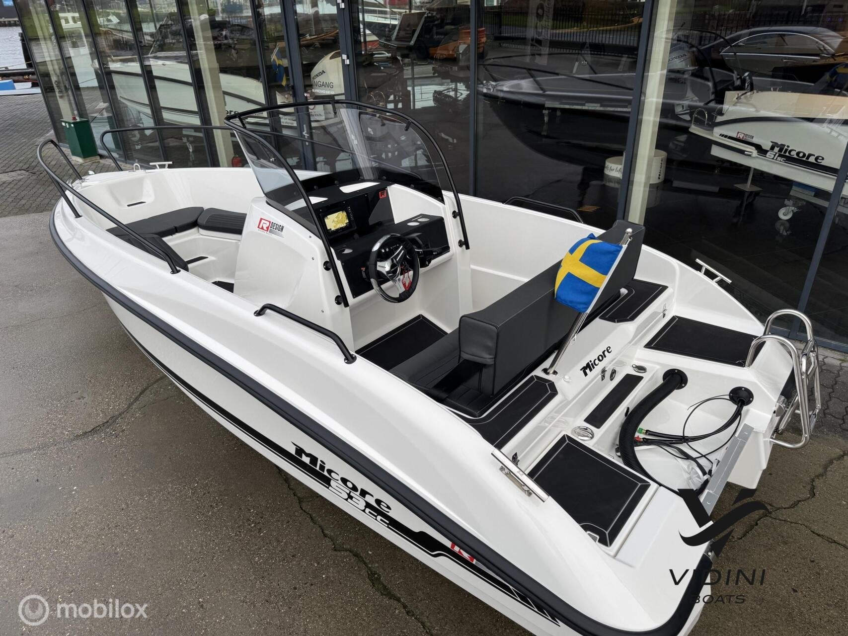 *Nieuw* Micore 53CC R-design *Zweedse kwaliteit*, Watersport en Boten, Micore Boats, -, Overige brandstoffen, -