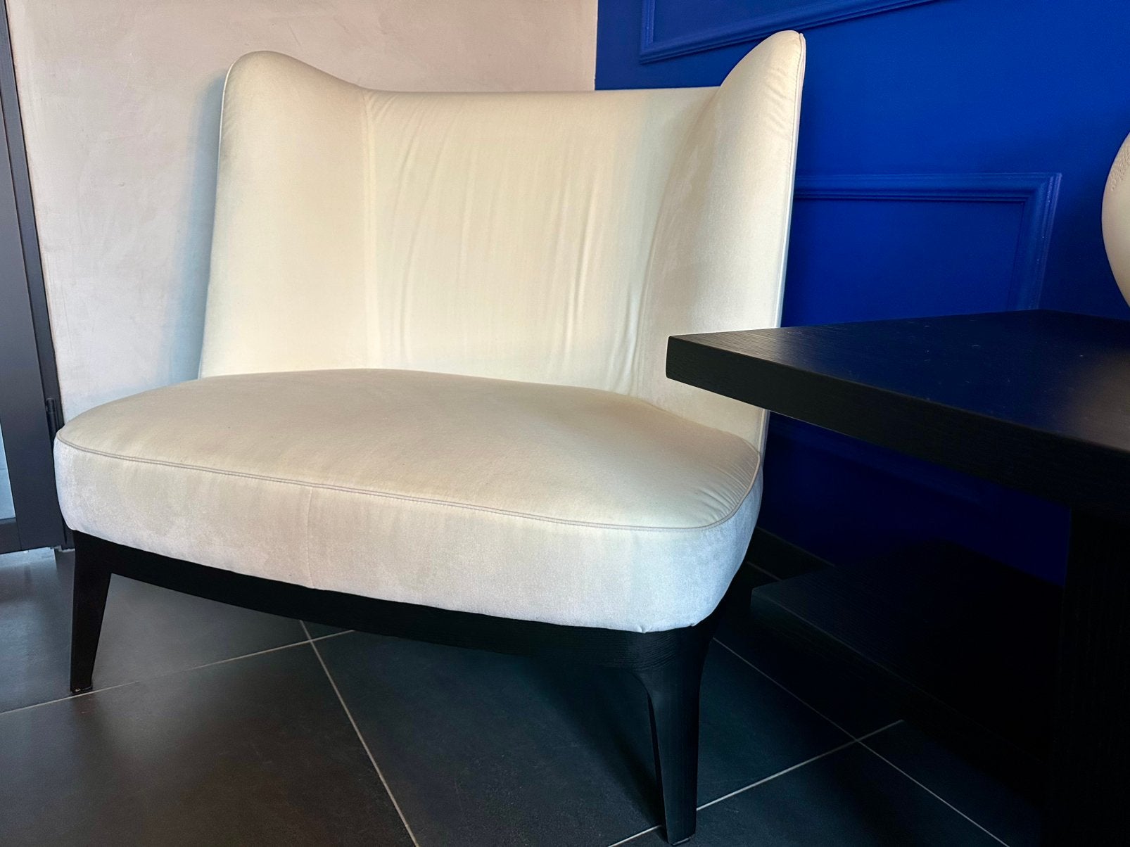 Flexform fauteuil XL DRAGONFLY by Roberto Lazzeroni, Ophalen, Eenpersoons, 75 tot 100 cm, Zo goed als nieuw