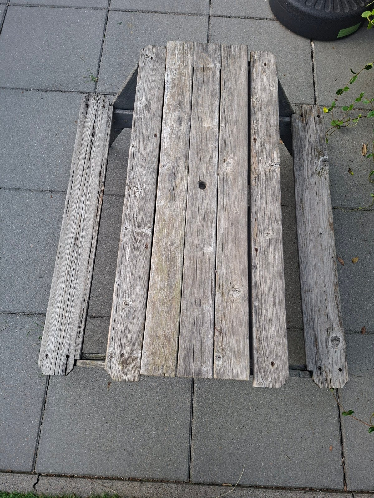GRATIS kinderpicknicktafel, Ophalen, Rechthoekig, Hout, Kinderpicknicktafel