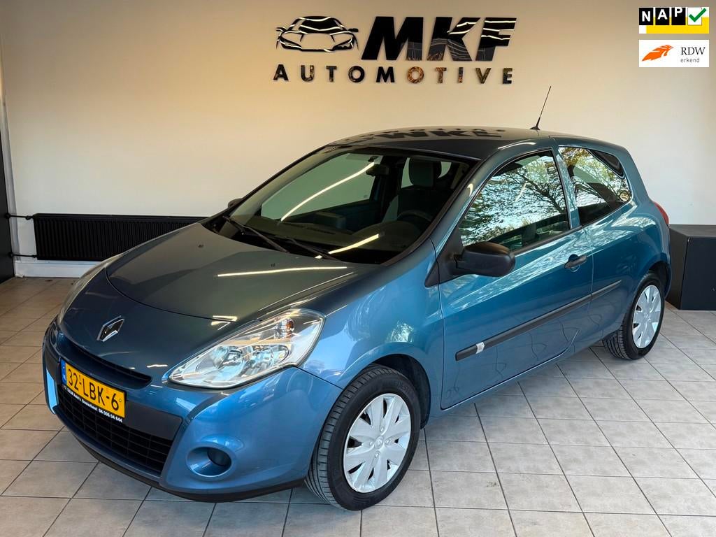 Renault Clio 1.2 TCe Special Line 2010 Airco/KM NAP/NWE APK!, Auto's, Renault, Voorwielaandrijving, Gebruikt, 4 cilinders, Blauw