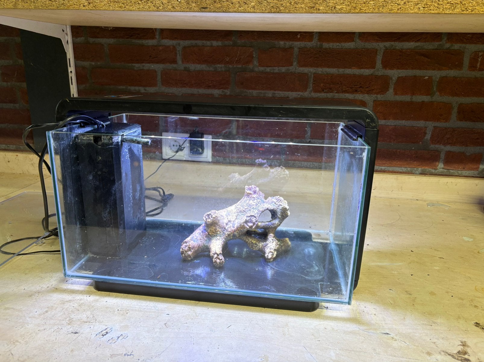 Aquarium home 30, Ophalen, Leeg aquarium