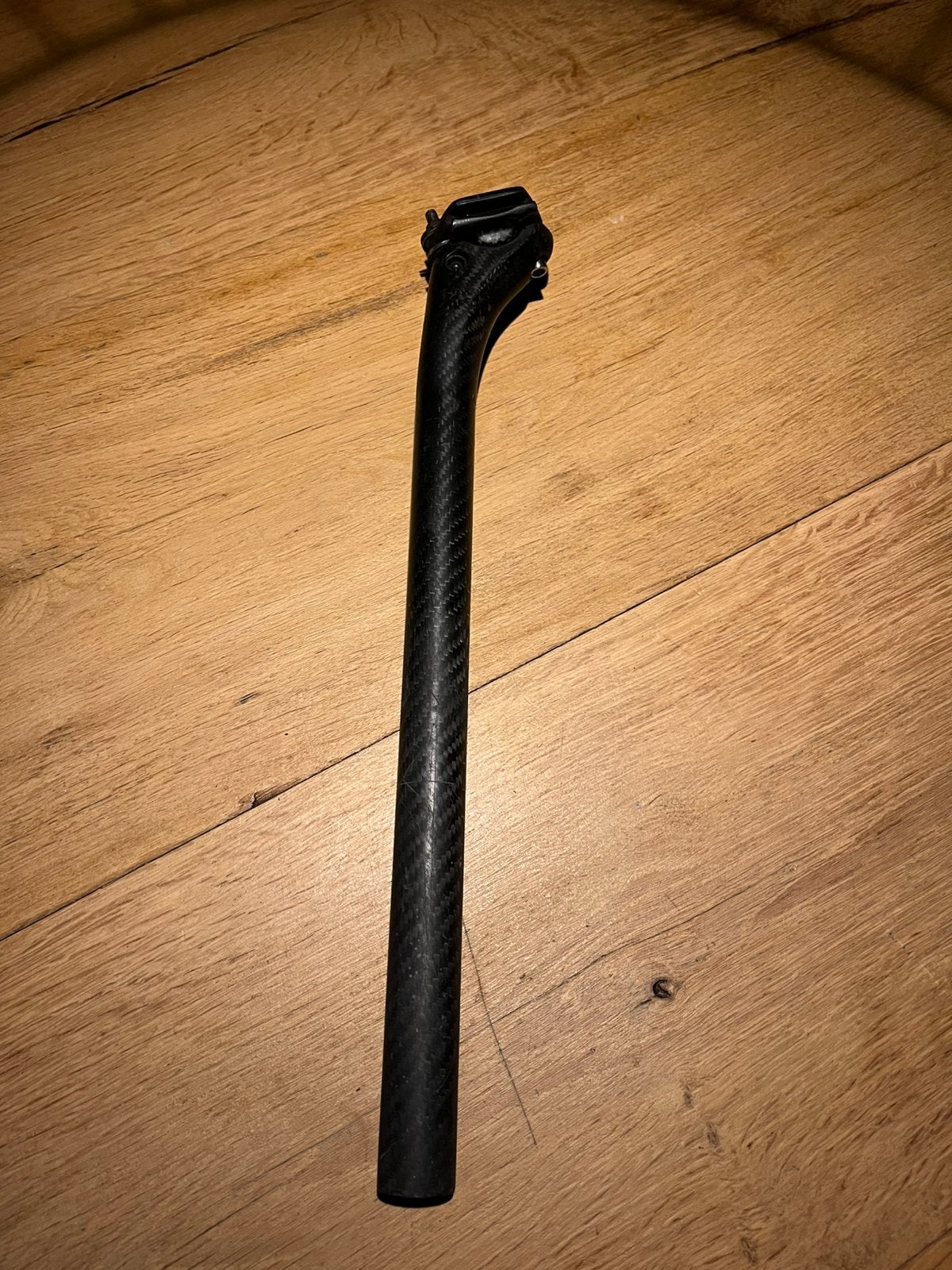 Carbon zadelpen 350mm 27.2mm, Racefiets, Ophalen of Verzenden, Zo goed als nieuw, Zadel