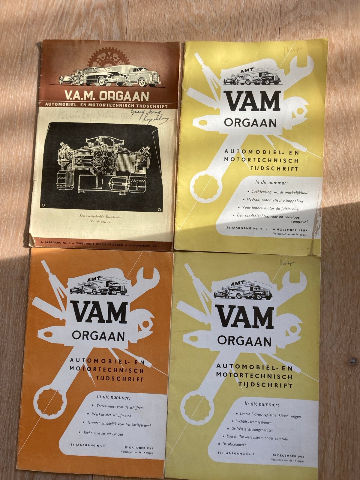 VAM Orgaan - Automobiel- en Motortechnisch Tijdschrift, Boeken, Ophalen of Verzenden, Gelezen, Algemeen