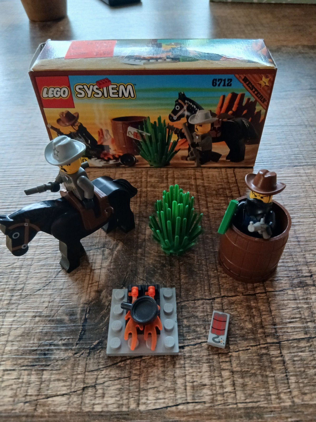 Lego System Western 6712 - Compleet met doos, Ophalen of Verzenden, Zo goed als nieuw, Overige merken
