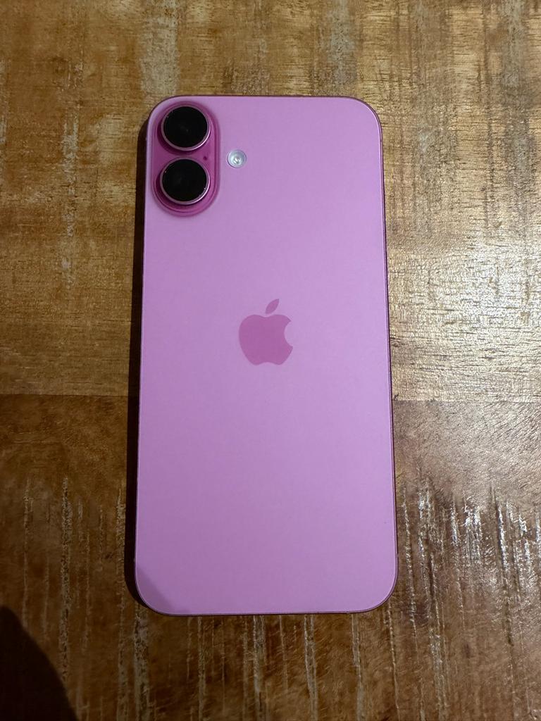 iPhone 16 Plus Roze 128 GB, Telecommunicatie, Mobiele telefoons | Apple iPhone, Zo goed als nieuw, 128 GB, Overige modellen, Roze