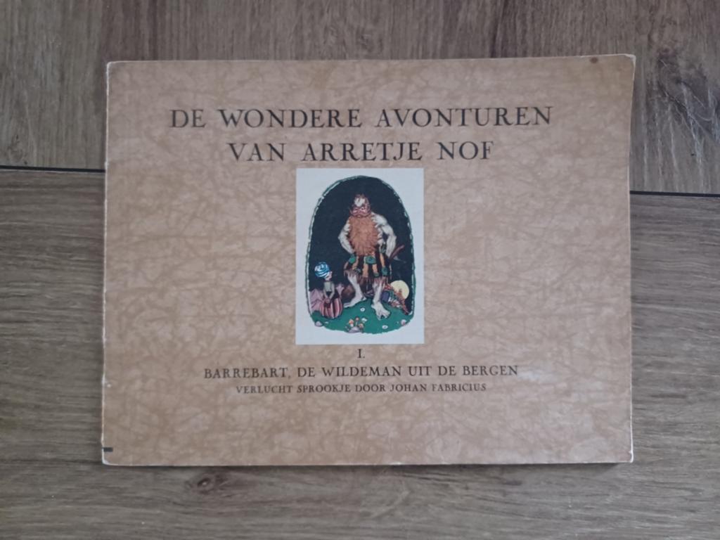 De Wondere Avonturen van Arretje Nof - Barrebart, Ophalen of Verzenden, Zo goed als nieuw, Johan Fabricius, Prentenboek