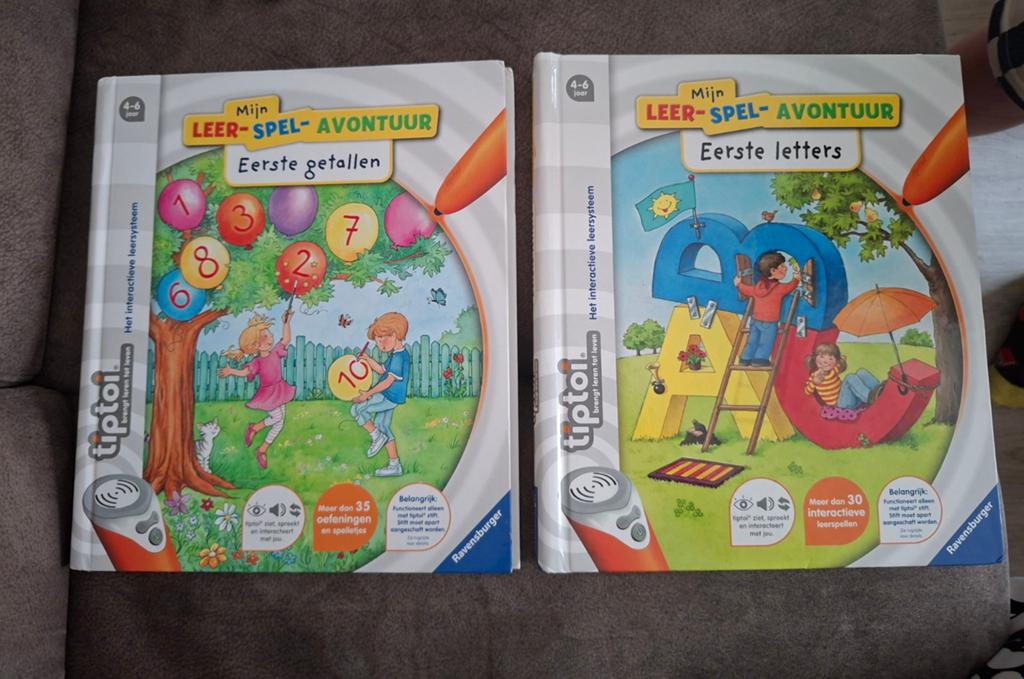 Tiptoi boeken - eerste getallen & eerste letters, Kinderen en Baby's, Speelgoed | Educatief en Creatief, Ophalen of Verzenden