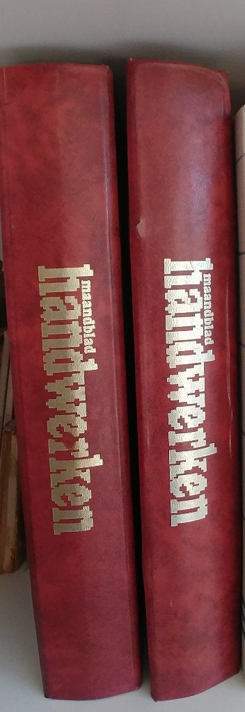 2x Maandblad Handwerken - Vintage Boeken, Ophalen of Verzenden, Gebruikt