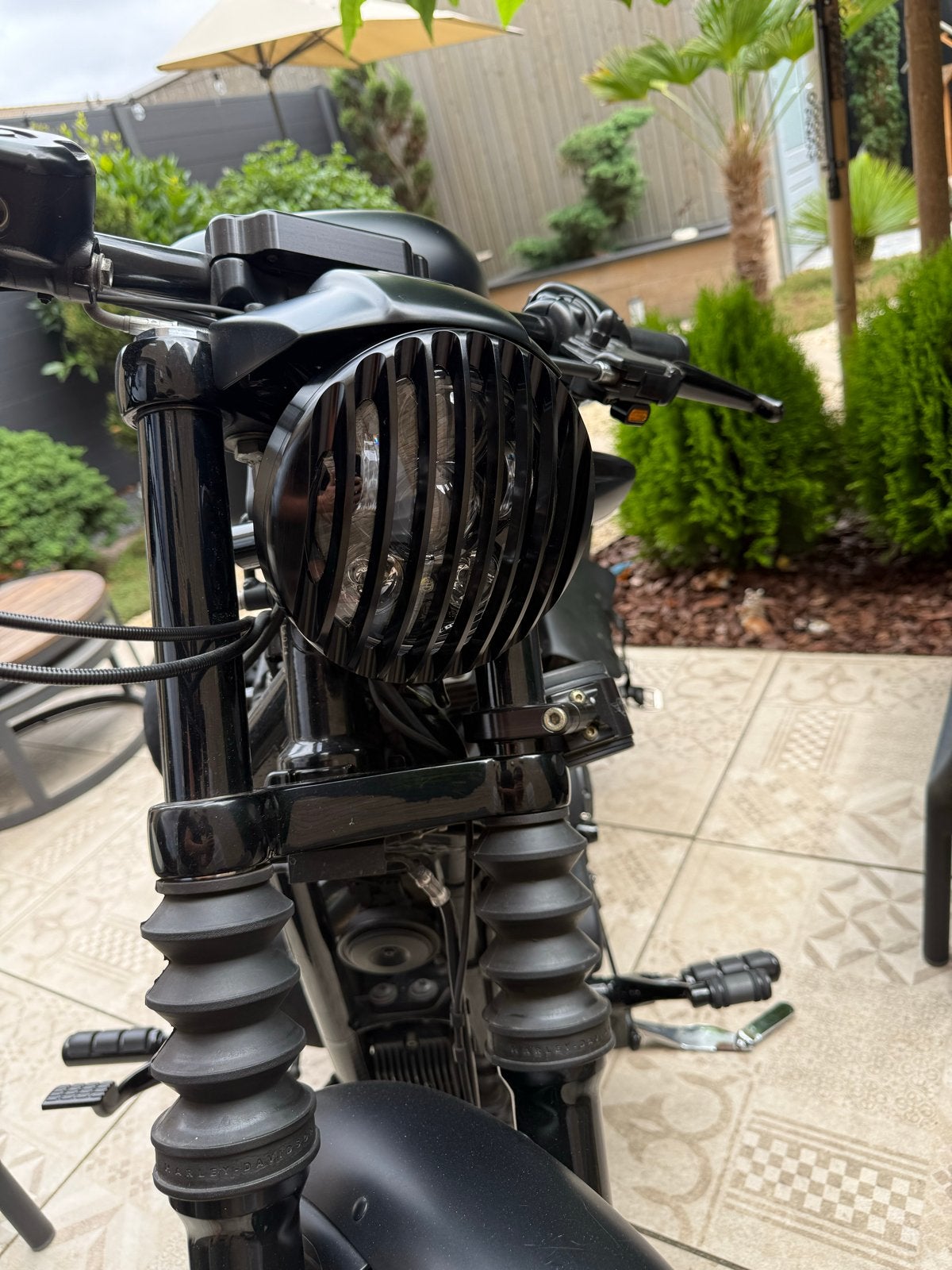 Harley-Davidson Sportster Koplamp Grill Zwart | Nieuw, Ophalen, Nieuw