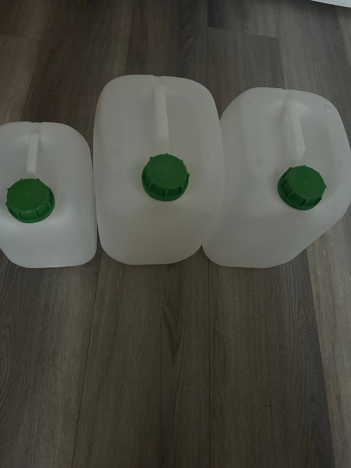 Jerrycan 2 van 10 liter 1 van 5 liter, Minder dan 75 liter, Ophalen of Verzenden, Nieuw