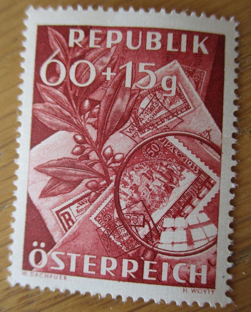 Oostenrijk, Dag van de postzegel 1949, Verzenden, Postfris
