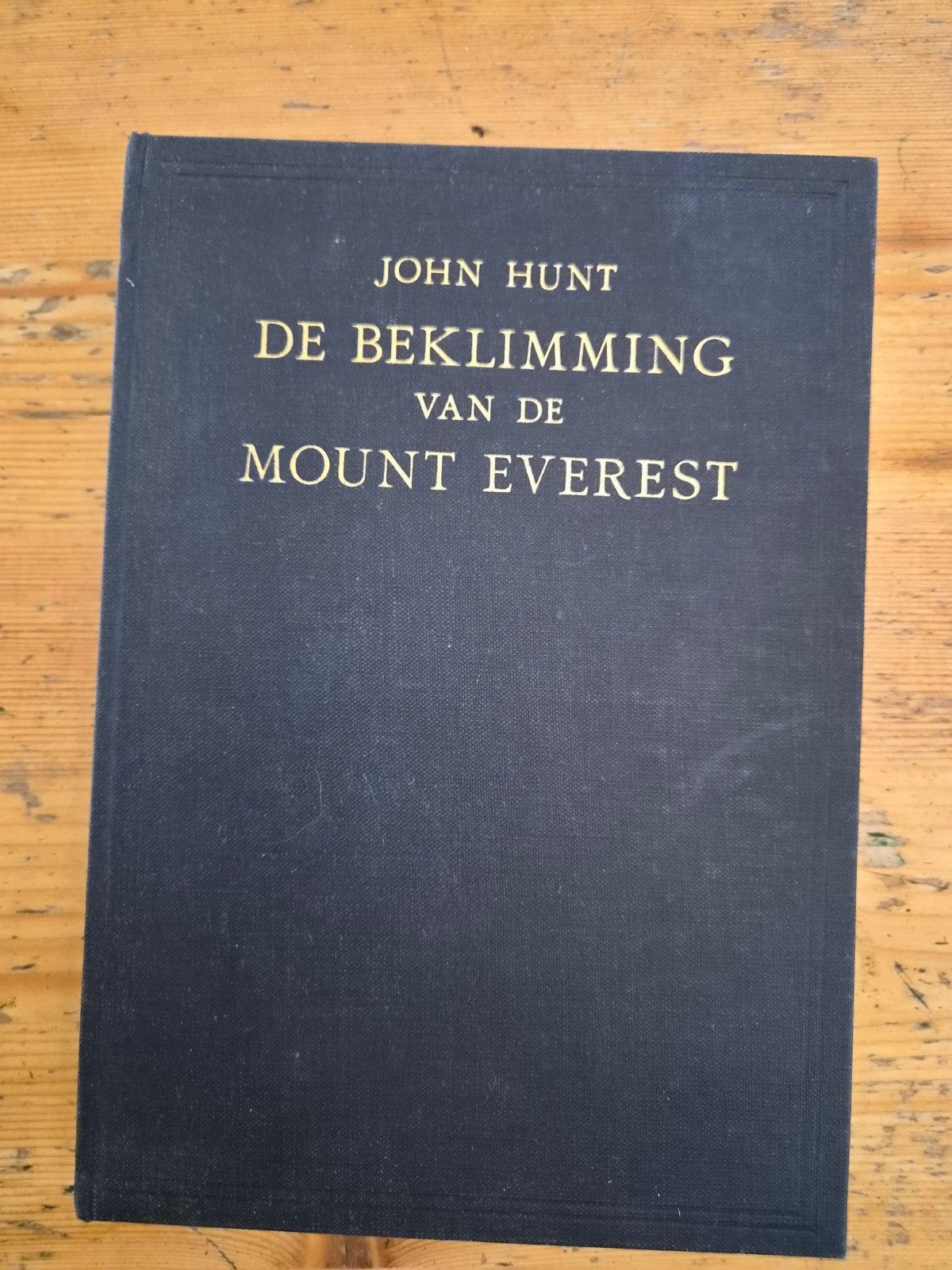 De Beklimming van de Mount Everest - John Hunt, Boeken, Ophalen of Verzenden, Gelezen, John Hunt