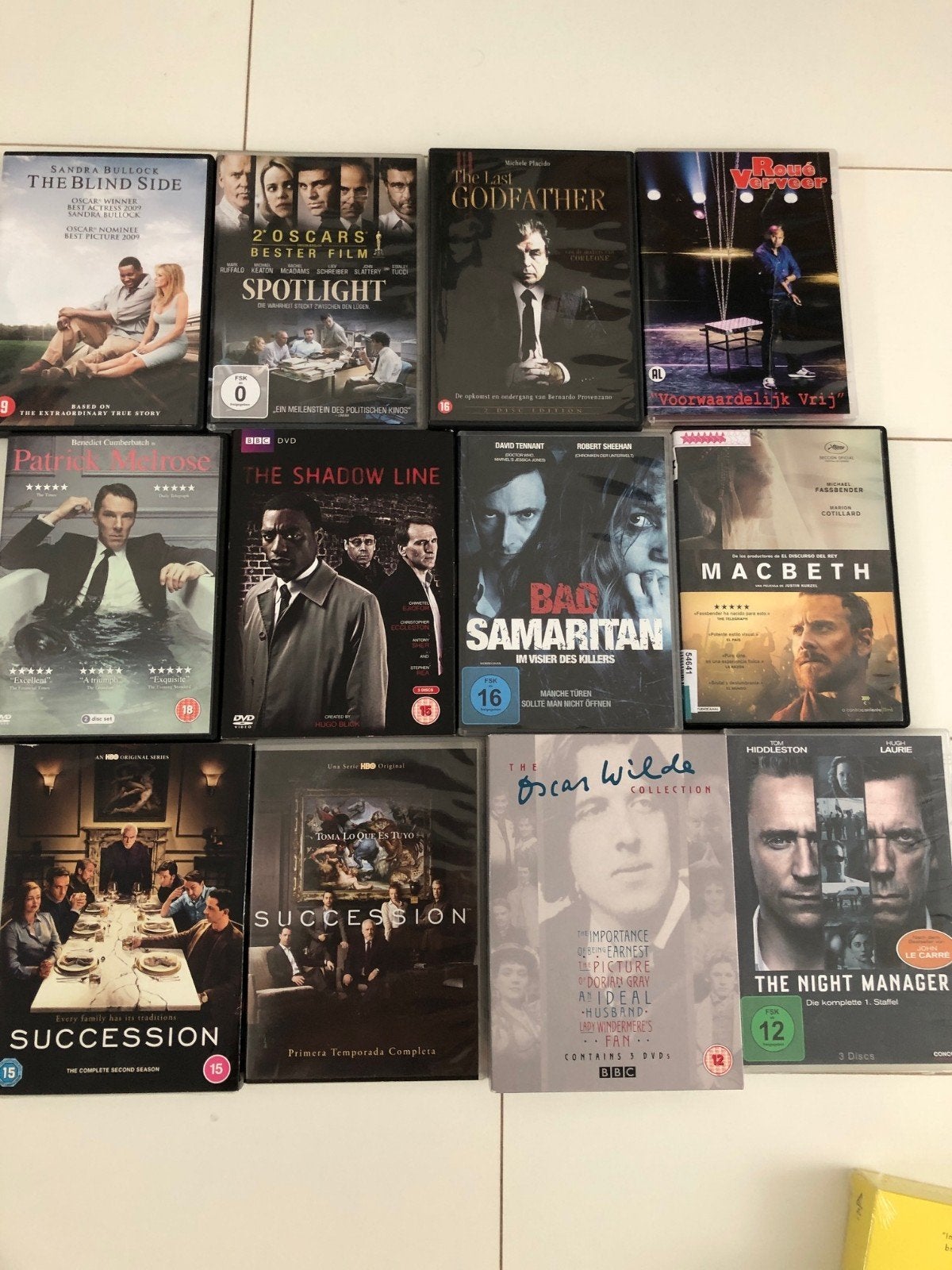 Dvd's films en series, Alle leeftijden, Ophalen
