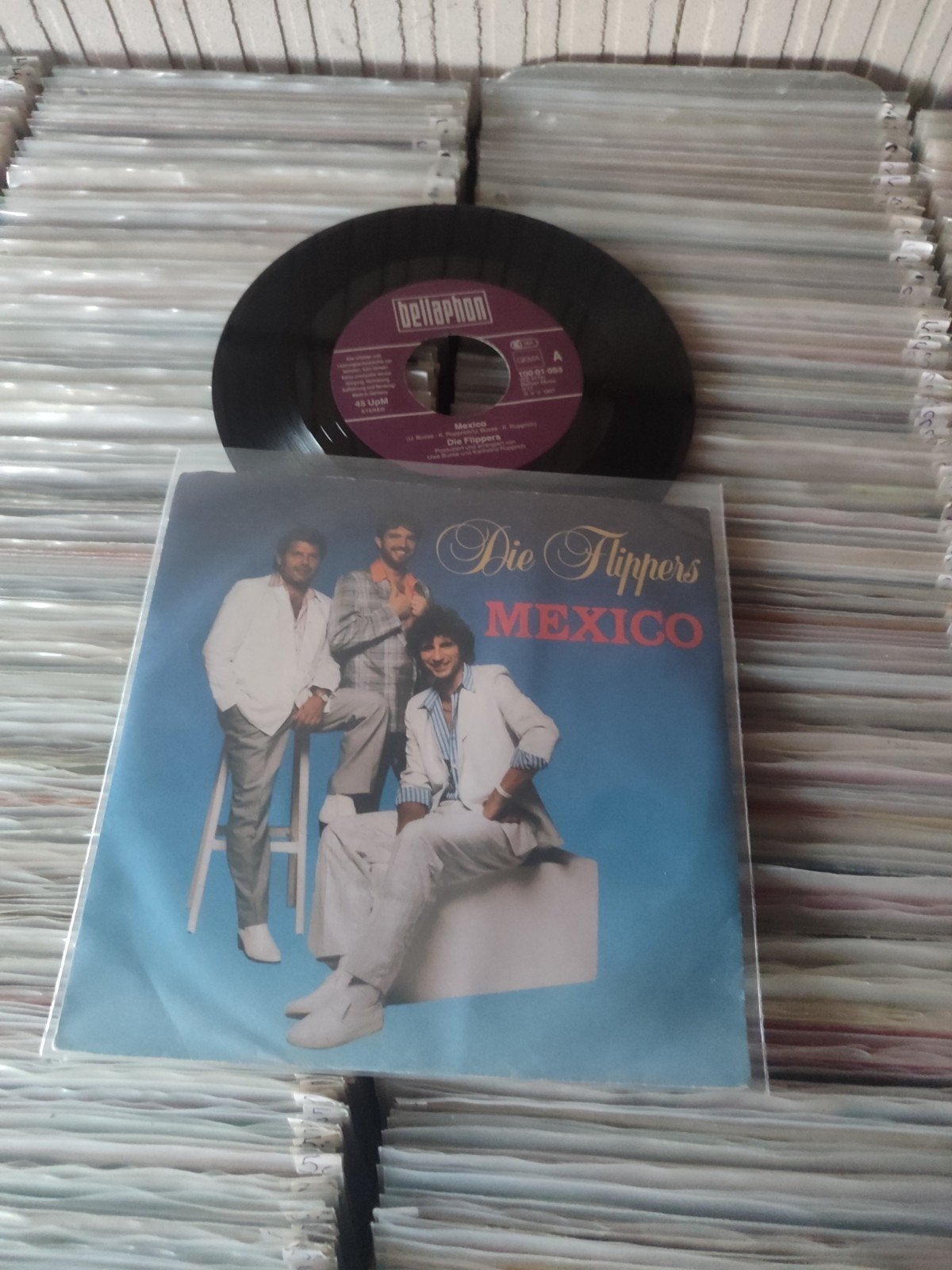 Die flippers Mexico, Ophalen of Verzenden, Gebruikt, Overige formaten, Levenslied of Smartlap