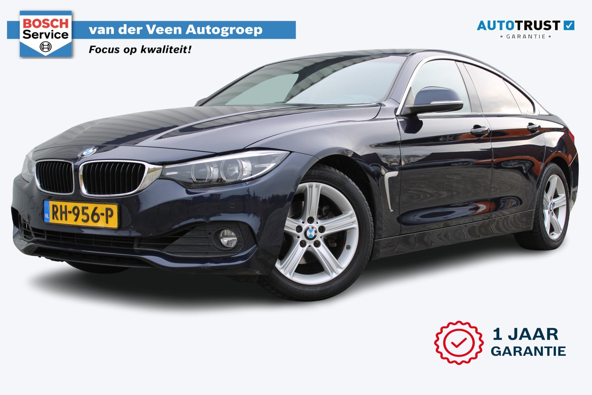 BMW 4 Serie Gran Coupé 418i High Executive | Incl. 12 maand, Auto's, Automaat, 12 maanden, Gebruikt, Euro 6