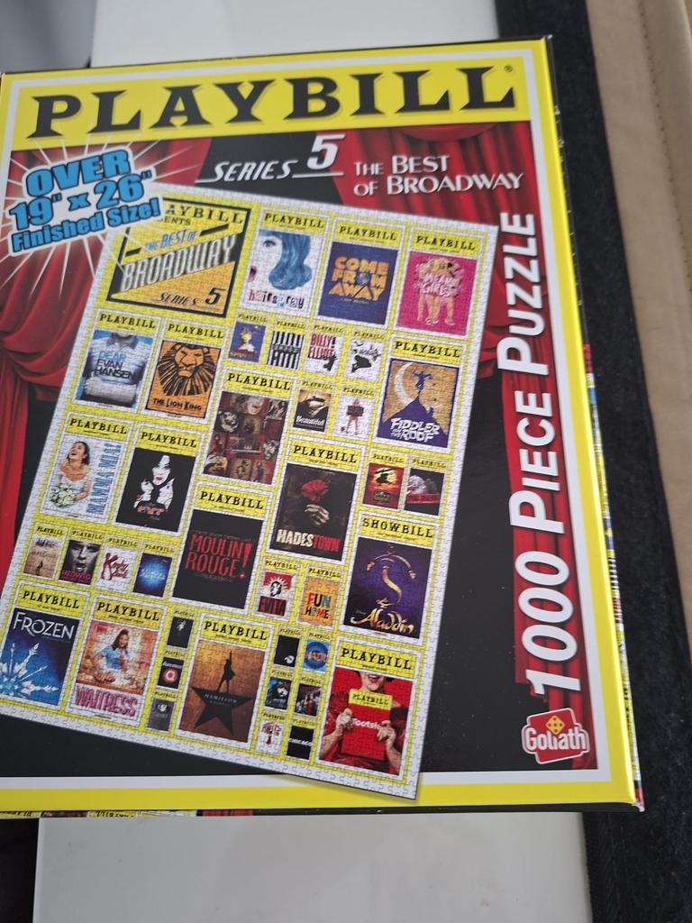 Billboard puzzel 1000 stks Goliath, Ophalen of Verzenden, 500 t/m 1500 stukjes, Zo goed als nieuw, Legpuzzel