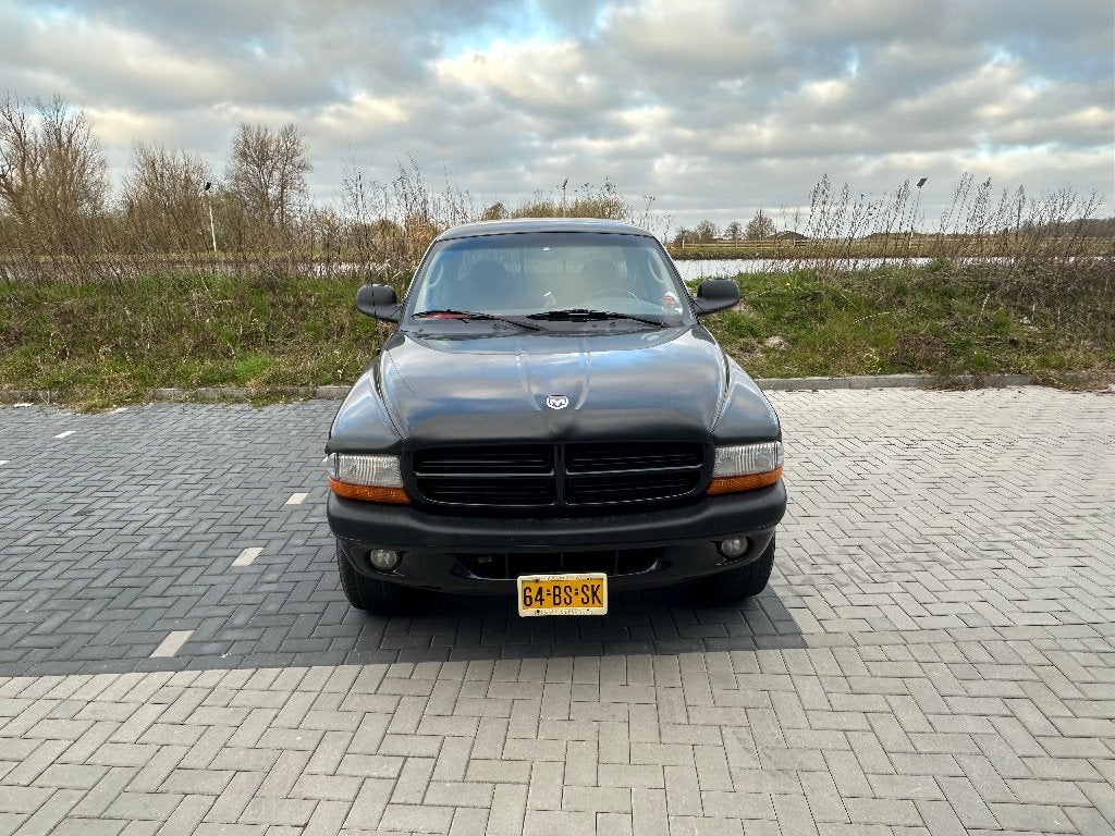 Dodge Dakota 2001, Auto's, Bestelauto's, Automaat, Stof, 4 stoelen, Zwart