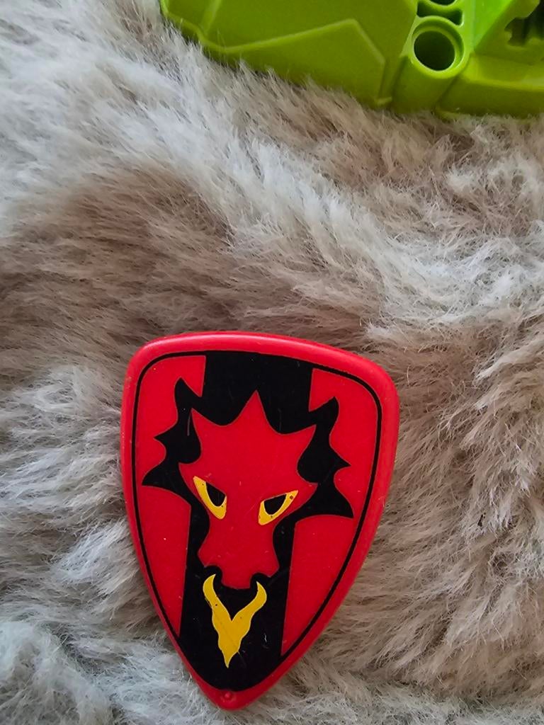 PlayMobil bonclier rouge dragon rouge schild, Ophalen of Verzenden, Nieuw