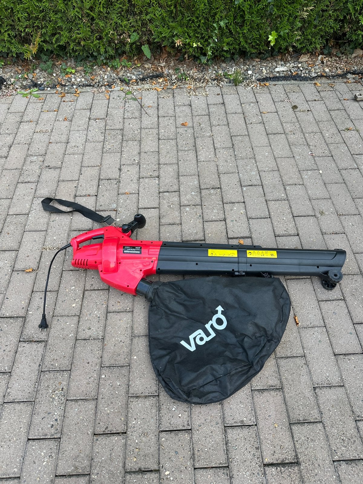 elektrische Varo bladblazer en bladzuiger, Ophalen, Gebruikt, Elektrisch