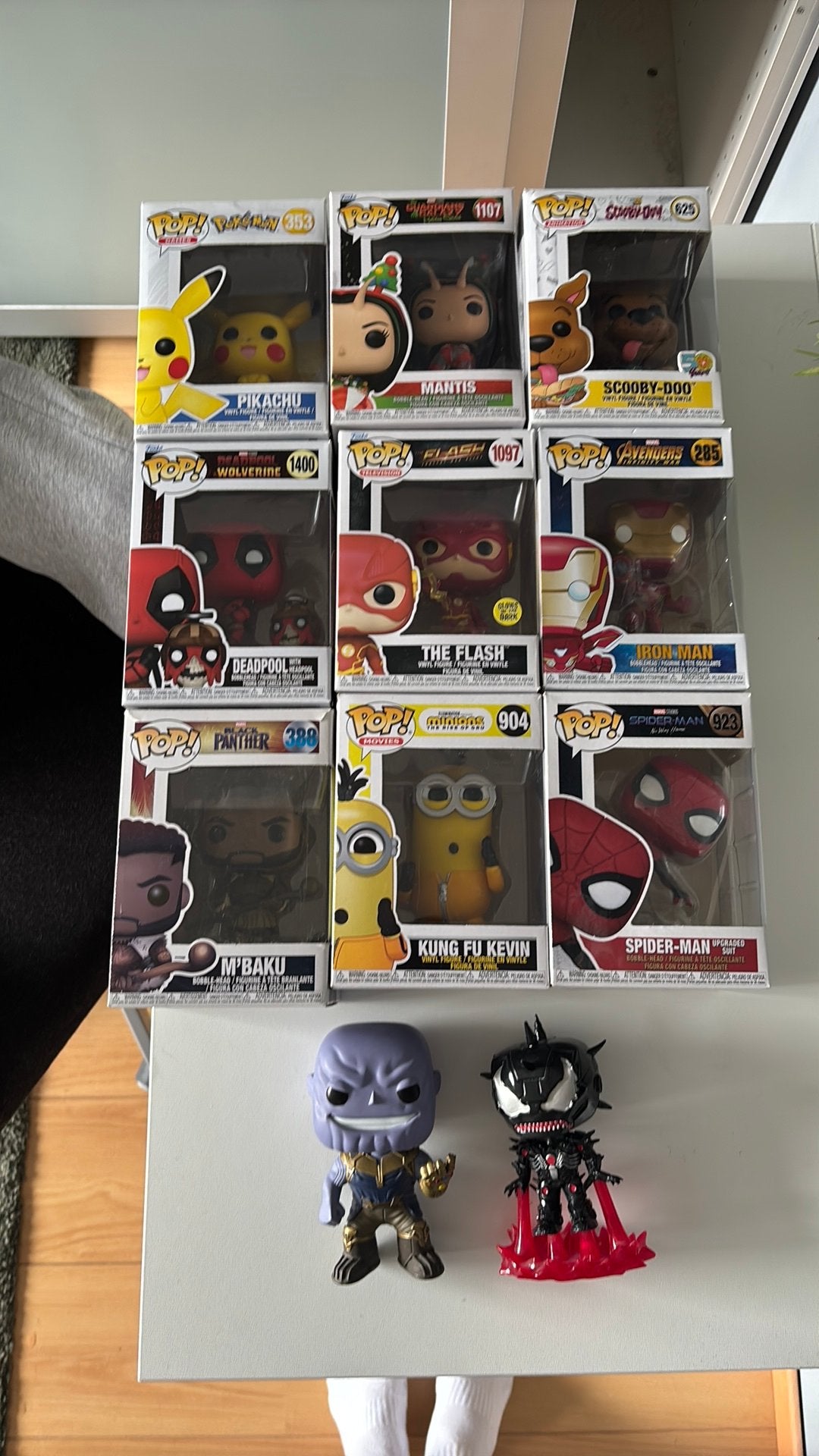 Funko pops. Marvel, dc, pokemon, scooby do en minions, Ophalen of Verzenden, Zo goed als nieuw