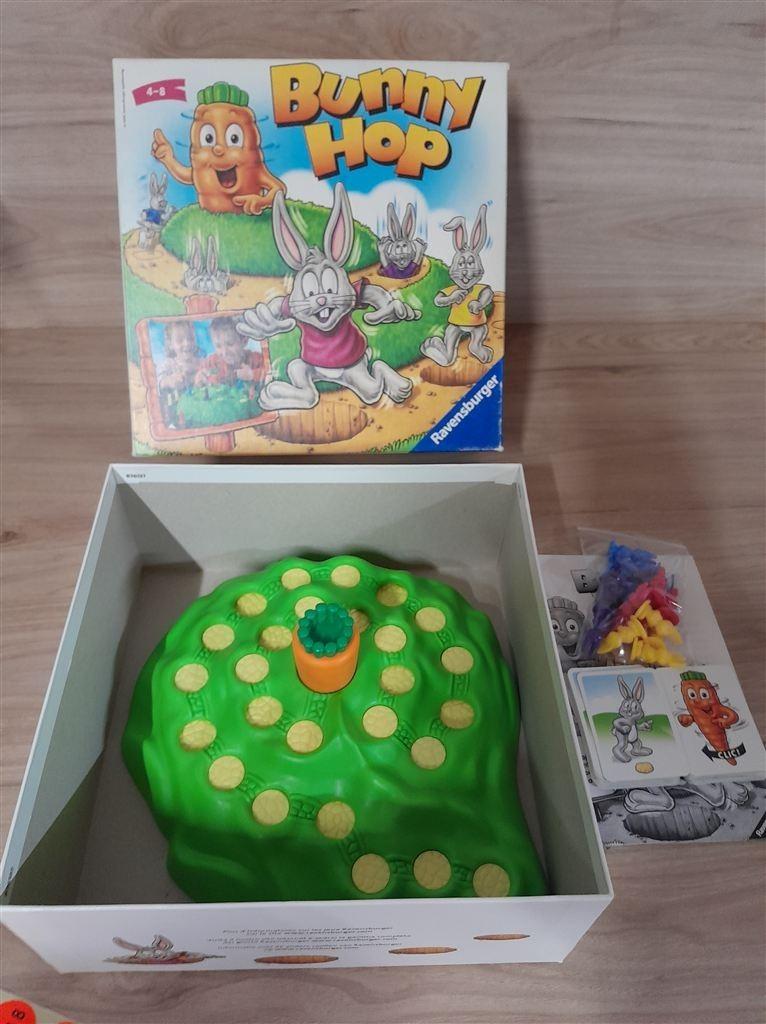 Bunny Hop - s3316, Hobby en Vrije tijd, Gezelschapsspellen | Bordspellen, Zo goed als nieuw, Verzenden