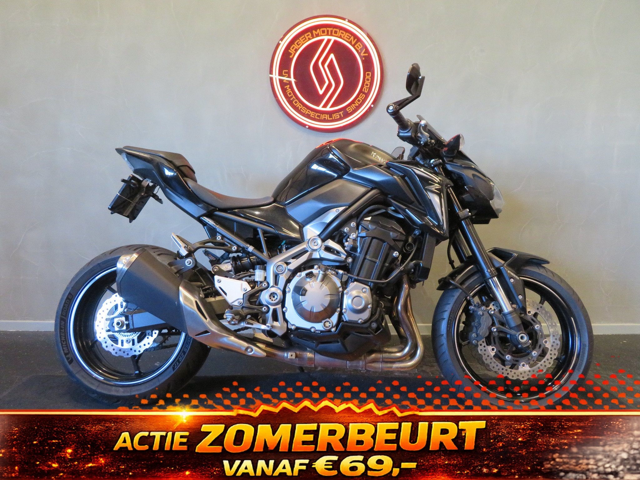 Kawasaki Z 900 Z900 ABS BLACK EDITION TOP! (bj 2017), Motoren, Motoren | Kawasaki, Bedrijf, Naked bike