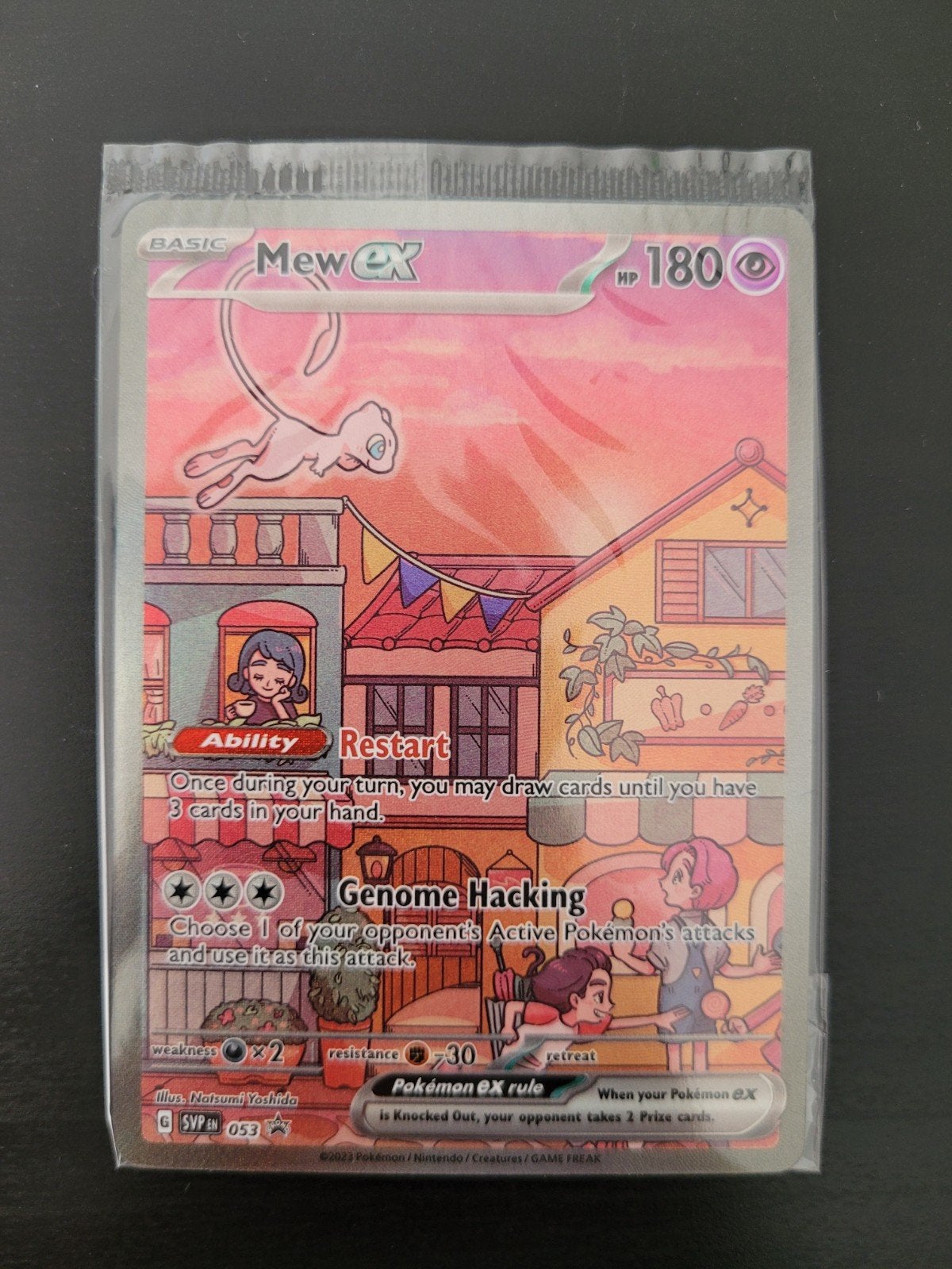 Mew ex SV053 Promo Kaart (Verzegeld) - Pokémon 151, Ophalen of Verzenden, Nieuw, Losse kaart