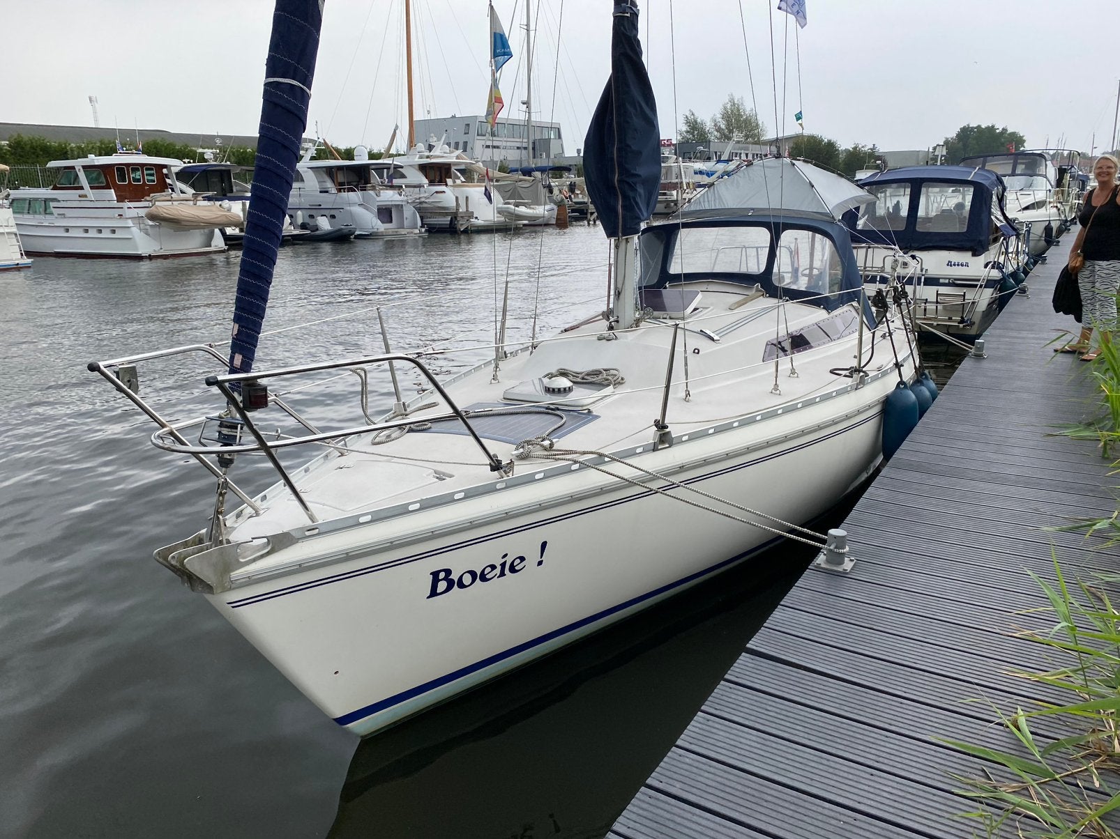 Zeilboot Jeanneau Aquilla, 8 pk, 9 m, Gebruikt, Binnenboordmotor